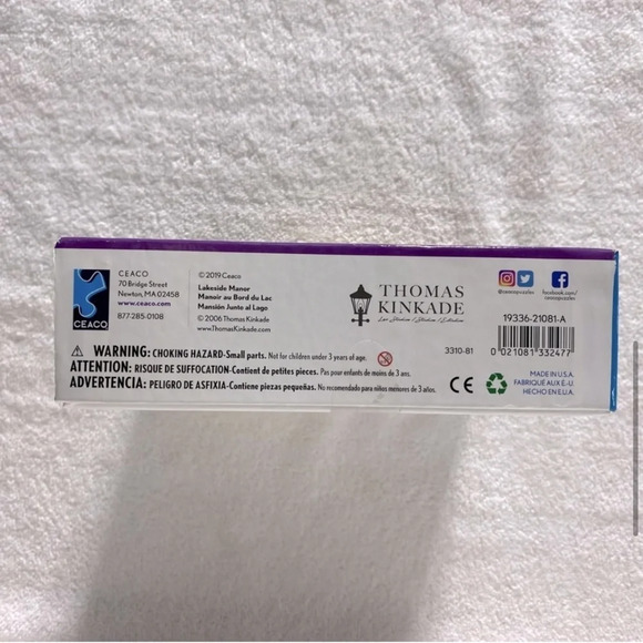 CEACO Thomas Kinkade Leo Studios 1000 PC Landscape Puzzle With Poster  NEW - Picture 8 of 16